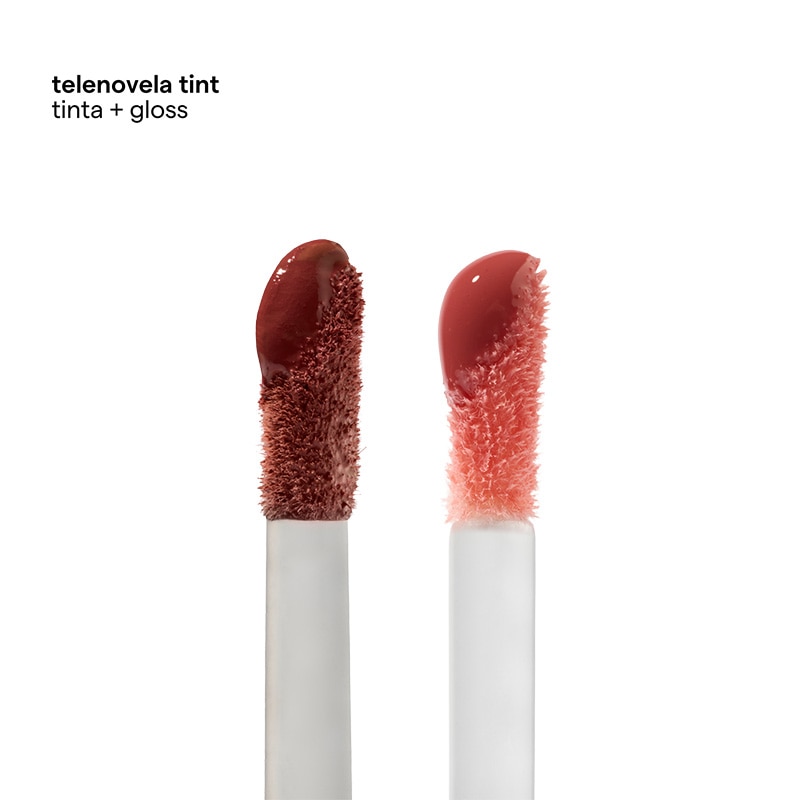 DUO TELENOVELA TINT + GLOSS (TINTA PARA LABIOS CON DOBLE PUNTA)